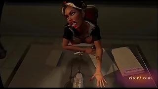 Citor3 3D VR Game blonde latex nurse sucks cum through urethra inhibit